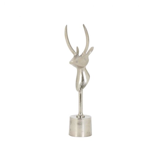 Ornament ORYX Nichel Brut Argintiu