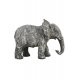 Ornament ELEPHANT Gri Antichizat