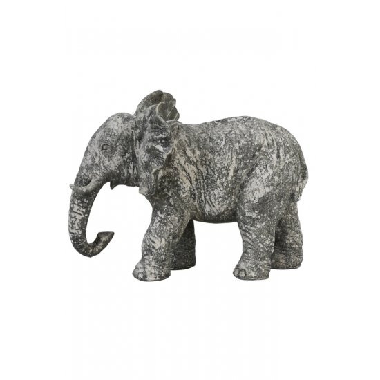 Ornament ELEPHANT Gri Antichizat