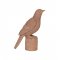 Ornament BIRD Roz Antichizat