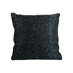 Pernă LEOPARD Verde închis