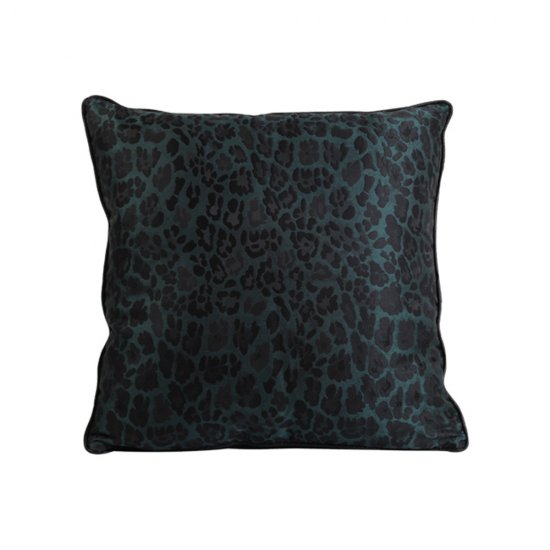 Pernă LEOPARD Verde închis