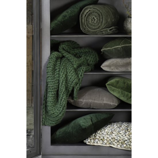Pled KNITTED Verde Măslin