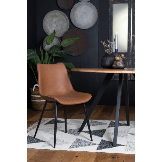 Scaun Dining KOVAC Maro - Negru