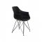 Scaun Dining SERBIN Negru