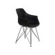 Scaun Dining SERBIN Negru