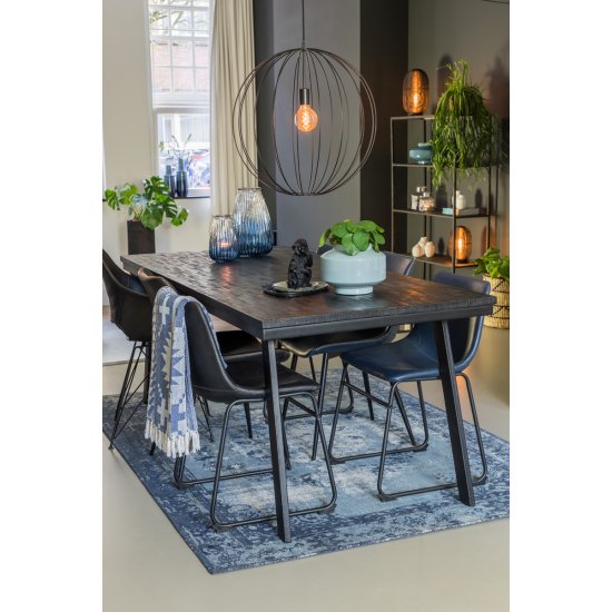Scaun Dining SERBIN Negru