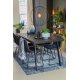 Scaun Dining SERBIN Negru