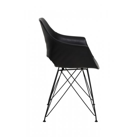 Scaun Dining SERBIN Negru
