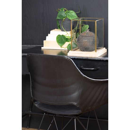 Scaun Dining SERBIN Negru