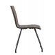 Scaun Dining FLORES Lemn Gri Antichizat