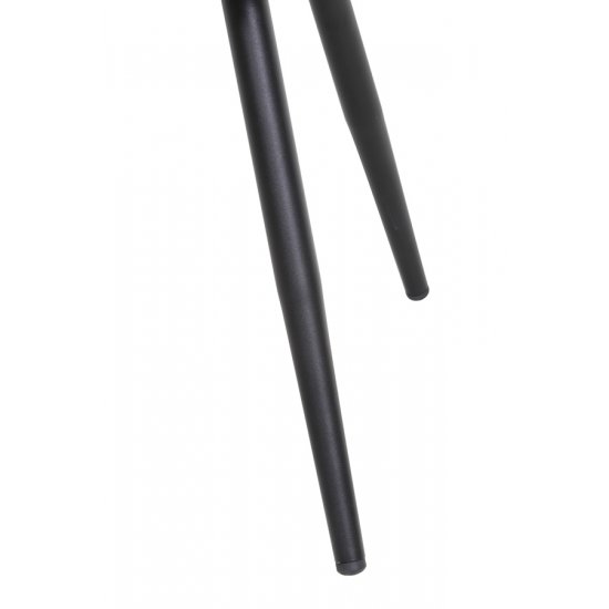 Scaun Dining OLIVE Catifea Bordo - Negru