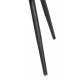 Scaun Dining OLIVE Catifea Bordo - Negru