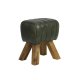 Taburet RAMY Piele Verde
