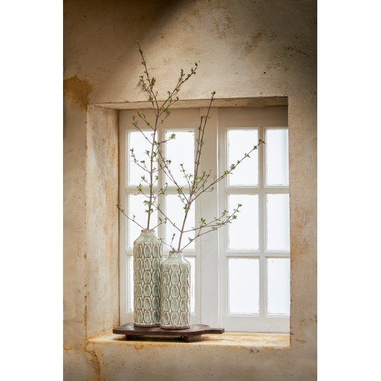 Vază Deco BALURAN Gri - Verde
