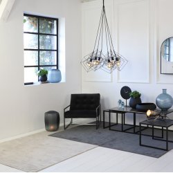 Vază Deco CIMBO Negru Mat