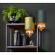 Vază Deco CAREX Verde Închis - Bronz Antichizat