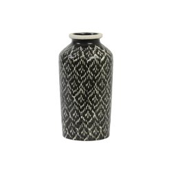 Vază Deco ELBAS Negru - Alb