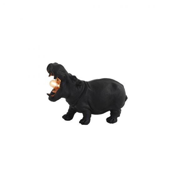 Veioză HIPPO Negru Mat