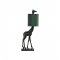 Veioză Birou GIRAFFE Catifea Verde Închis - Negru