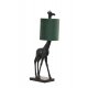 Veioză Birou GIRAFFE Catifea Verde Închis - Negru