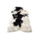 Covor Piele Oaie ICELAND Alb - Negru