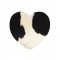 Napron COW HEART Negru - Alb