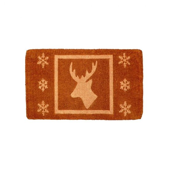 Preș Ușă Coir DEER Maro