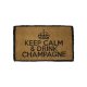 Preș Ușă Coir KEEP CALM