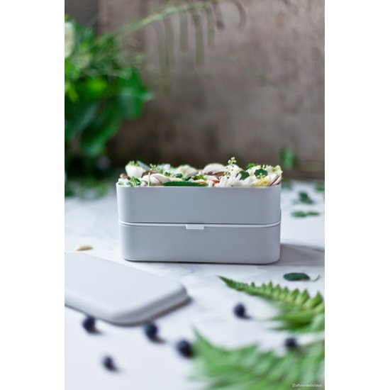 Caserolă Mâncare BENTO MB ORIGINAL Gri Bumbac