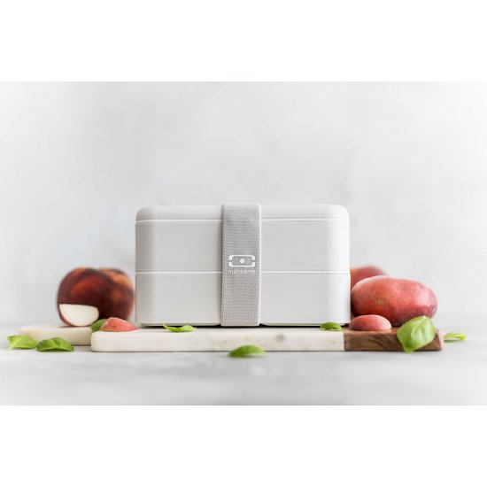 Caserolă Mâncare BENTO MB ORIGINAL Gri Bumbac