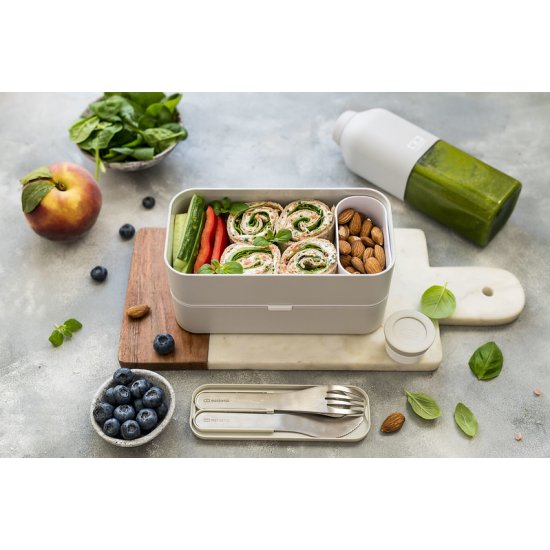 Caserolă Mâncare BENTO MB ORIGINAL Gri Bumbac