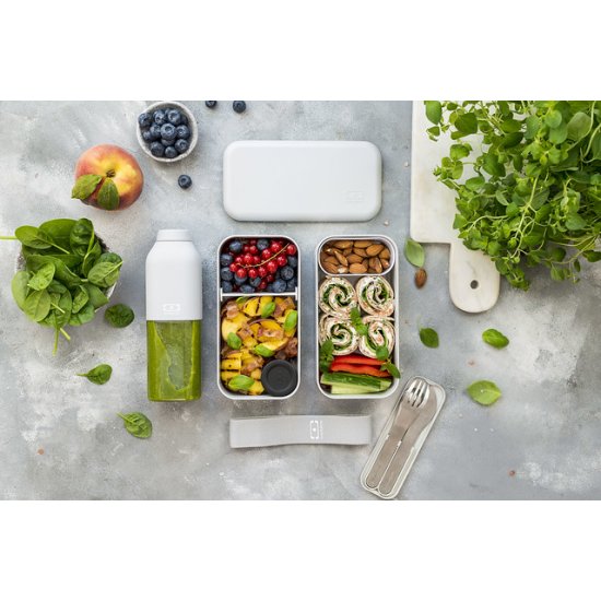Caserolă Mâncare BENTO MB ORIGINAL Gri Bumbac