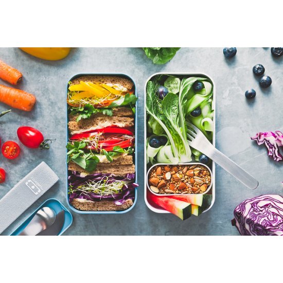 Caserolă Mâncare BENTO MB ORIGINAL Albastru Denim