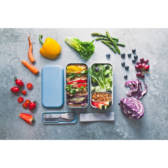 Caserolă Mâncare BENTO MB ORIGINAL Albastru Denim