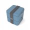 Caserolă Mâncare BENTO MB SQUARE Albastru Denim
