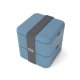 Caserolă Mâncare BENTO MB SQUARE Albastru Denim