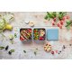 Caserolă Mâncare BENTO MB SQUARE Albastru Denim
