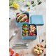 Caserolă Mâncare BENTO MB SQUARE Albastru Denim