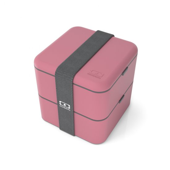 Caserolă Mâncare BENTO MB SQUARE Roz Bujor