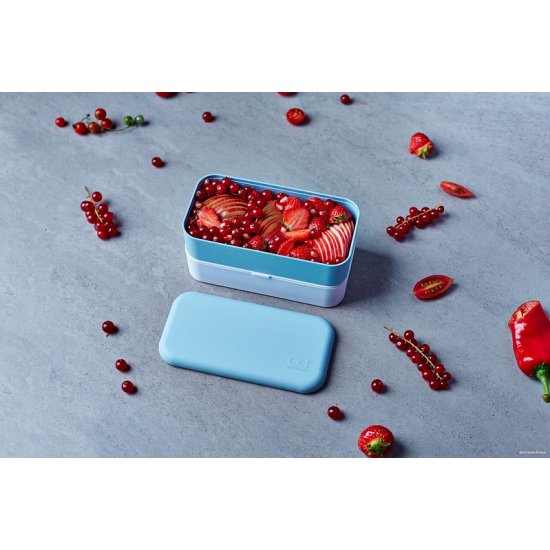 Caserolă Mâncare BENTO MB ORIGINAL Albastru Cristal