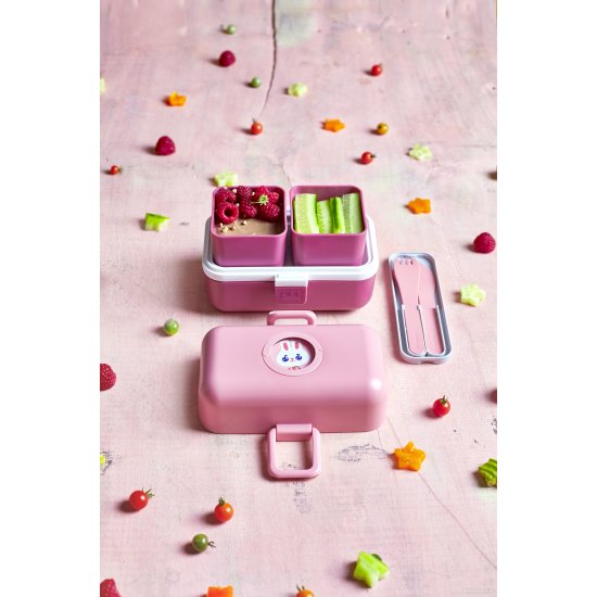 Caserolă Mâncare Copii BENTO MB TRESOR Roz Bujor