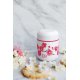 Caserolă Termoizolantă BENTO MB CAPSULE Flori Cireș Alb - Roz