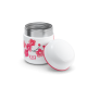 Caserolă Termoizolantă BENTO MB CAPSULE Flori Cireș Alb - Roz