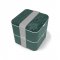 Caserolă Mâncare BENTO MB SQUARE Junglă Verde