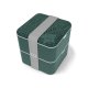 Caserolă Mâncare BENTO MB SQUARE Junglă Verde