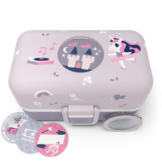 Caserolă Mâncare Copii BENTO MB TRESOR Unicorn Violet 