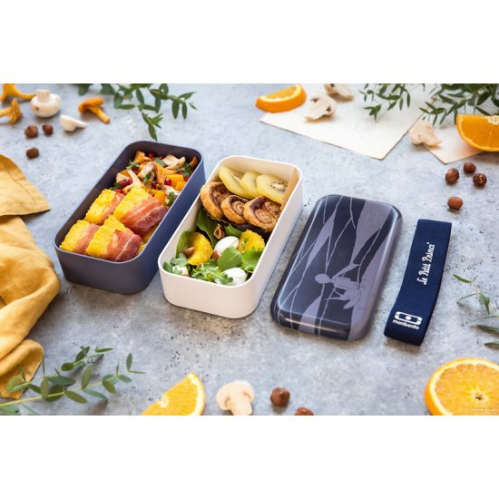 Caserolă Mâncare - Desert BENTO MB ORIGINAL MICUL PRINȚ Alb - Albastru