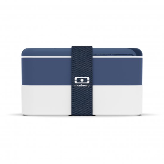 Caserolă Mâncare - Desert BENTO MB ORIGINAL MICUL PRINȚ Alb - Albastru
