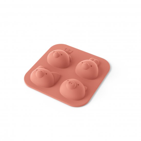 Tavă Forme Silicon MB SILIFRIENDS Animale Roz